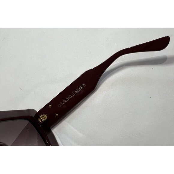 Emmanuelle Khanh Midnight Sunglasses in Red - Picture 5 of 6